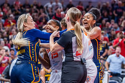 Ex-FSU star Jared Verse takes strong stance on Sophie Cunningham fouling Caitlin Clark's rival in brawl at Fever-Sun game